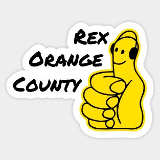 rex orange county who cares ? Sticker
